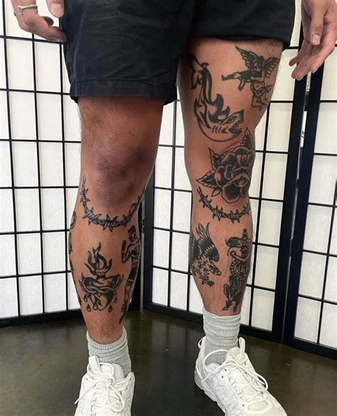 leg tattoos for guys|Leg Tattoos for Men: 22 Creative Ideas to Express。